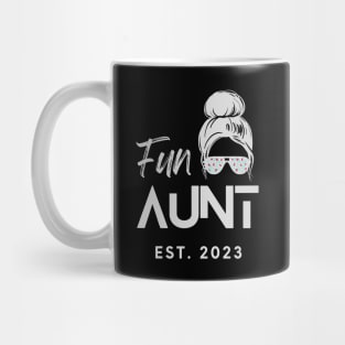 Fun Aunt Est. 2023 Mug